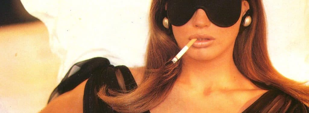 dominatrix with a cigarette